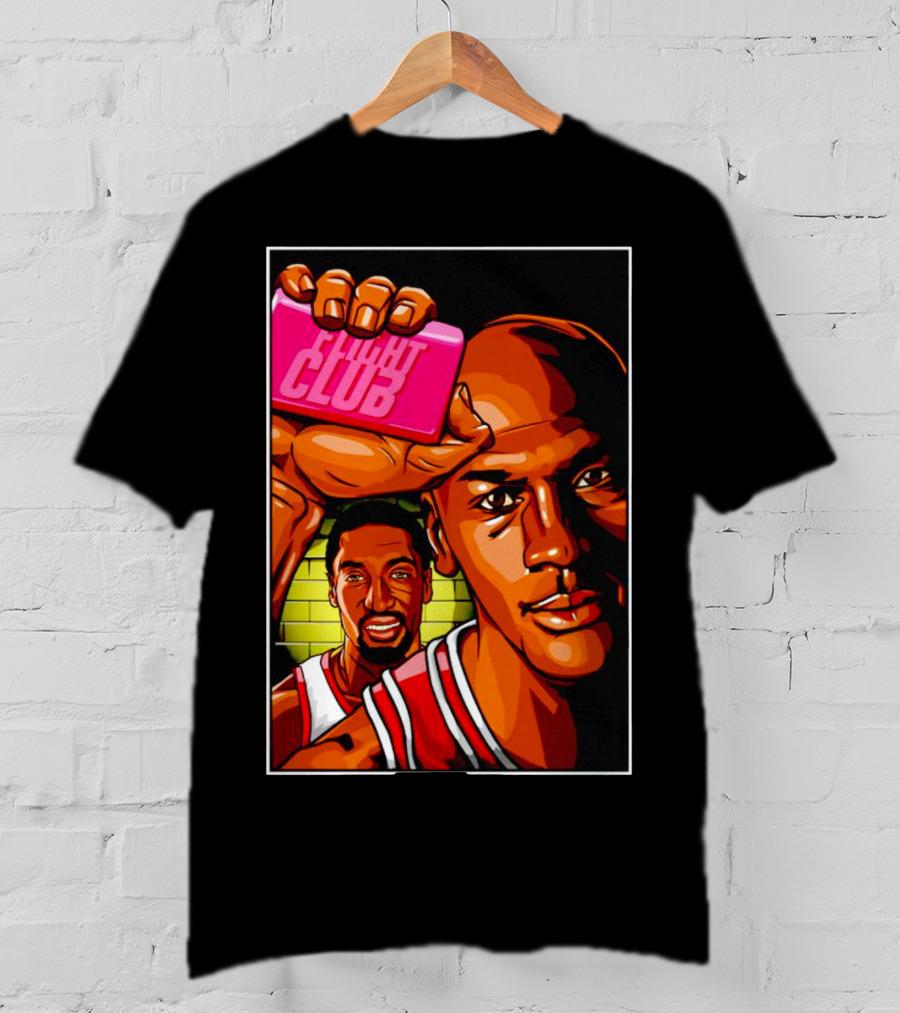 Flight Club Kobe Bryant Michael Jordan Basketball Legends T-Shirt