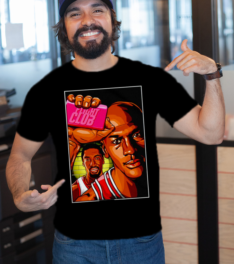 Flight Club Kobe Bryant Michael Jordan Basketball Legends T-Shirt