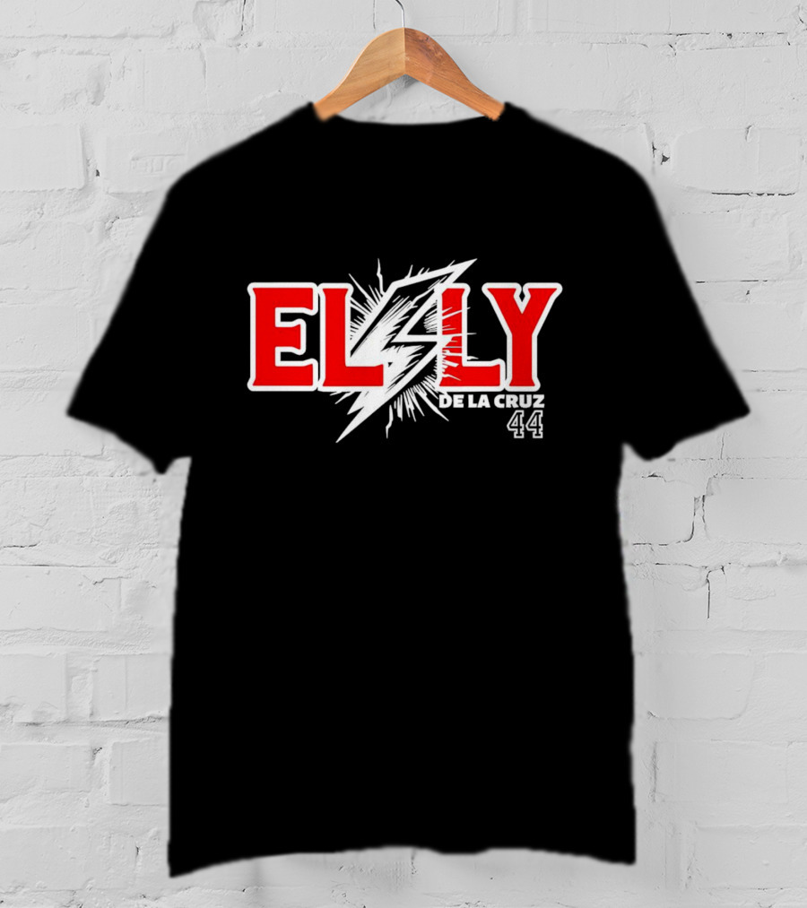 Elly De La Cruz 44 Lightning Burst T-Shirt