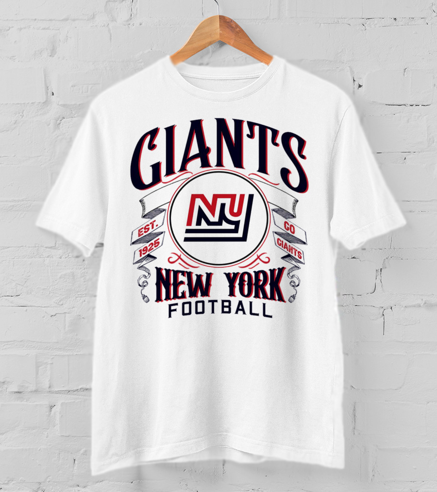New York Giants NFL Football Est 1925 NY Giants T-Shirt