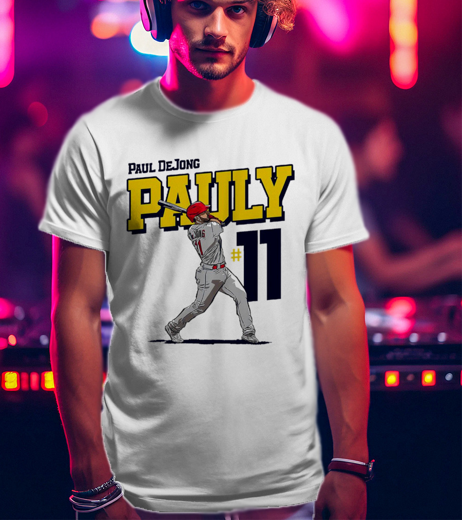 Paul DeJong Pauly #11 St. Louis Cardinals Baseball T-Shirt