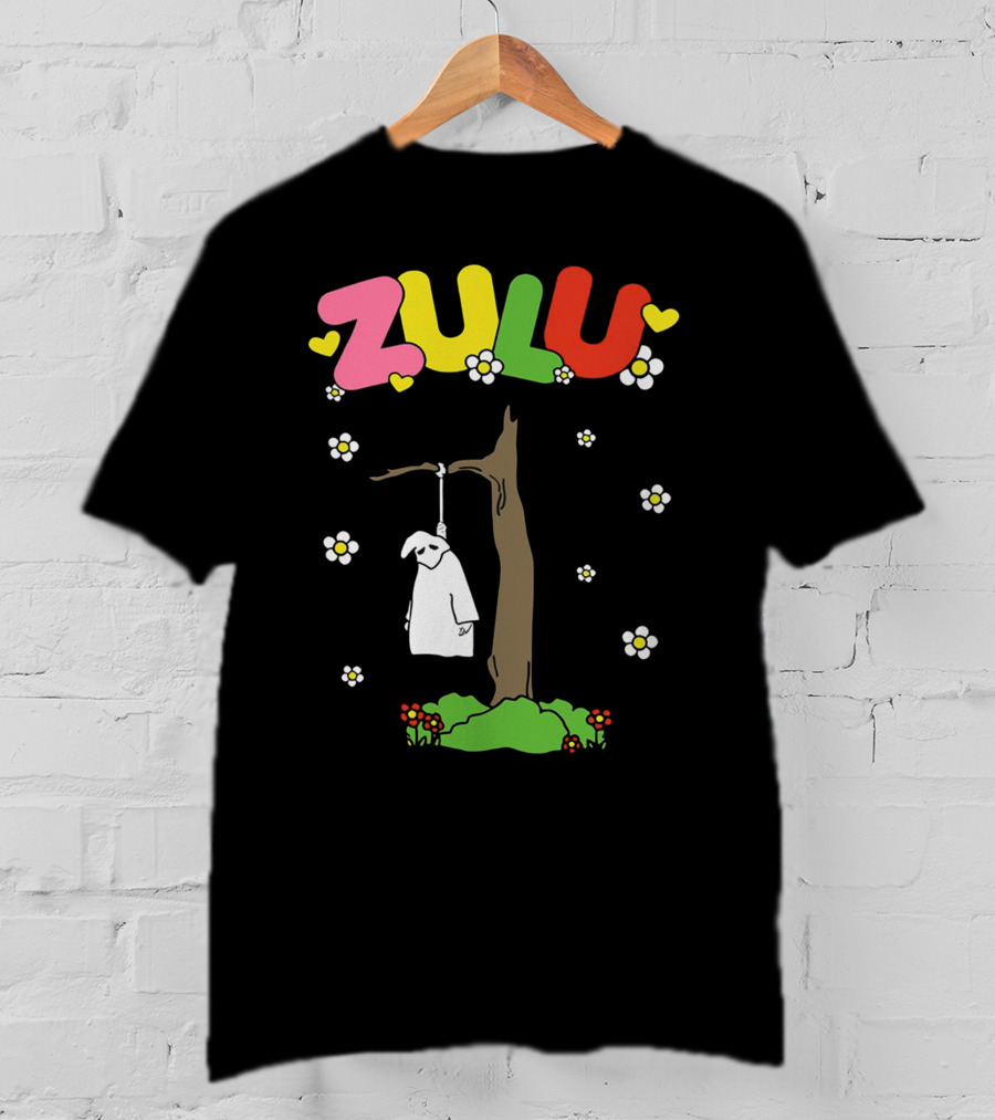 Zulu Flower Power Hanging Klansman T-Shirt