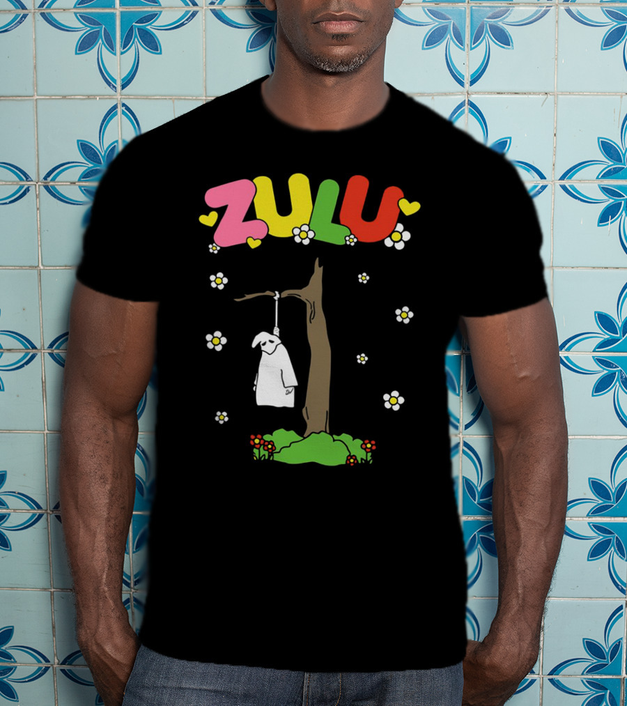 Zulu Flower Power Hanging Klansman T-Shirt