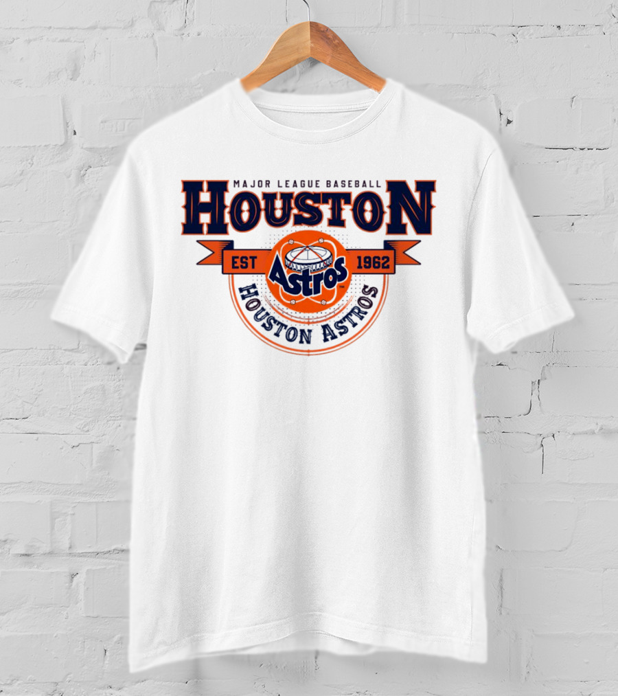 Houston Astros Major League Baseball Est 1962 Houston Astros T-Shirt