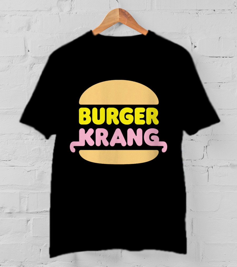 Burger Krang Neon Comic T-Shirt