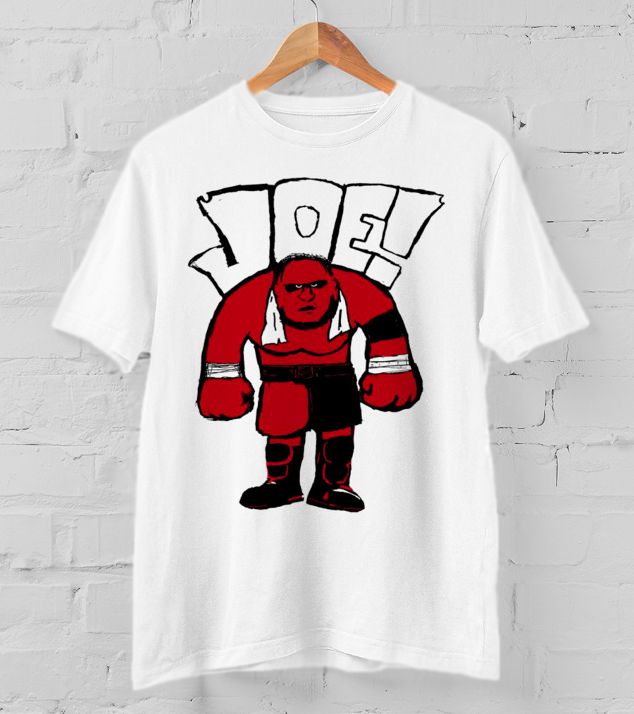 Samoa Joe Cartoon Graphic All Elite Wrestling AEW T-Shirt
