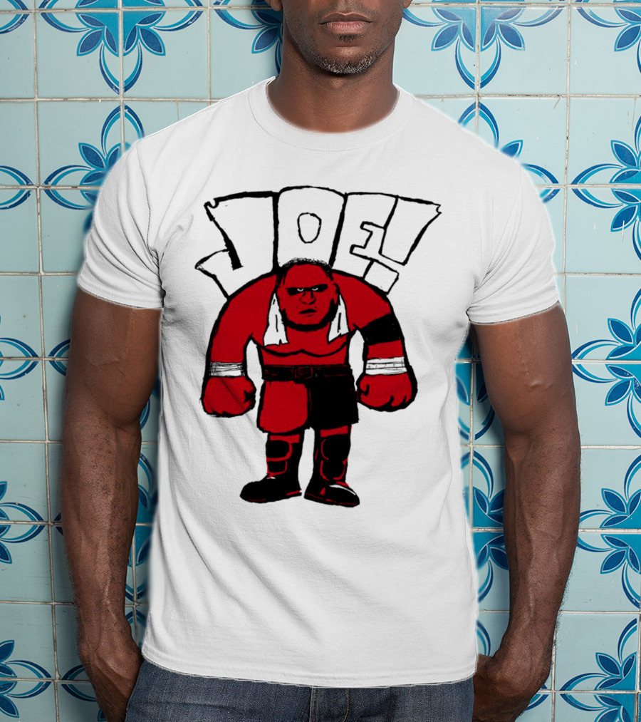 Samoa Joe Cartoon Graphic All Elite Wrestling AEW T-Shirt