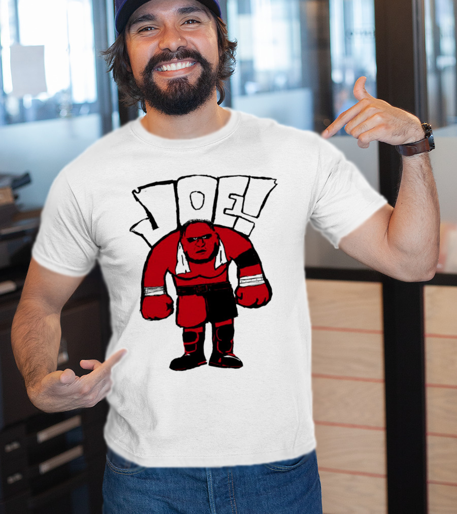 Samoa Joe Cartoon Graphic All Elite Wrestling AEW T-Shirt