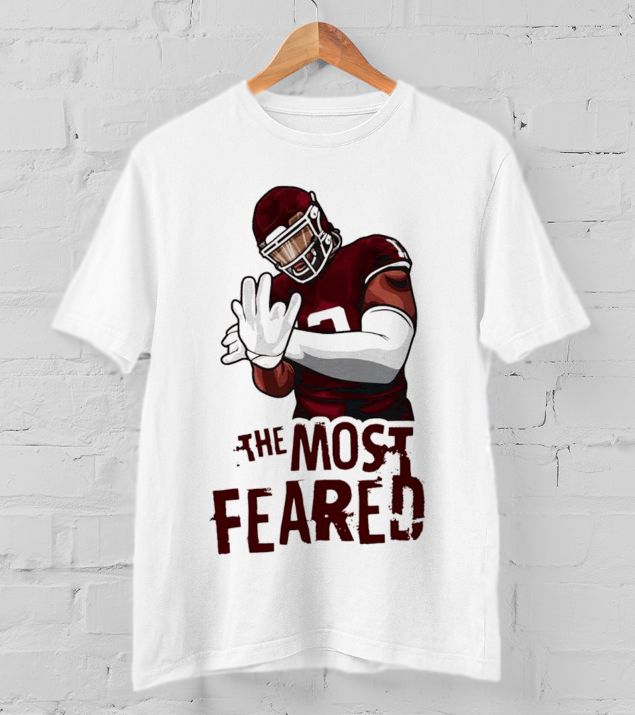 Dj Hicks Texas A&M The Most Feared Vintage Football Player T-Shirt