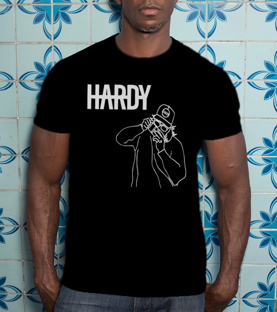 HARDY Country Music Vintage Camera Line T-Shirt