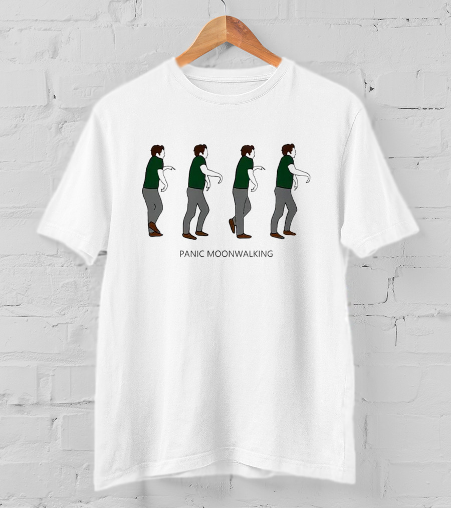 Panic Moonwalking Zombie Dance Steps T-Shirt