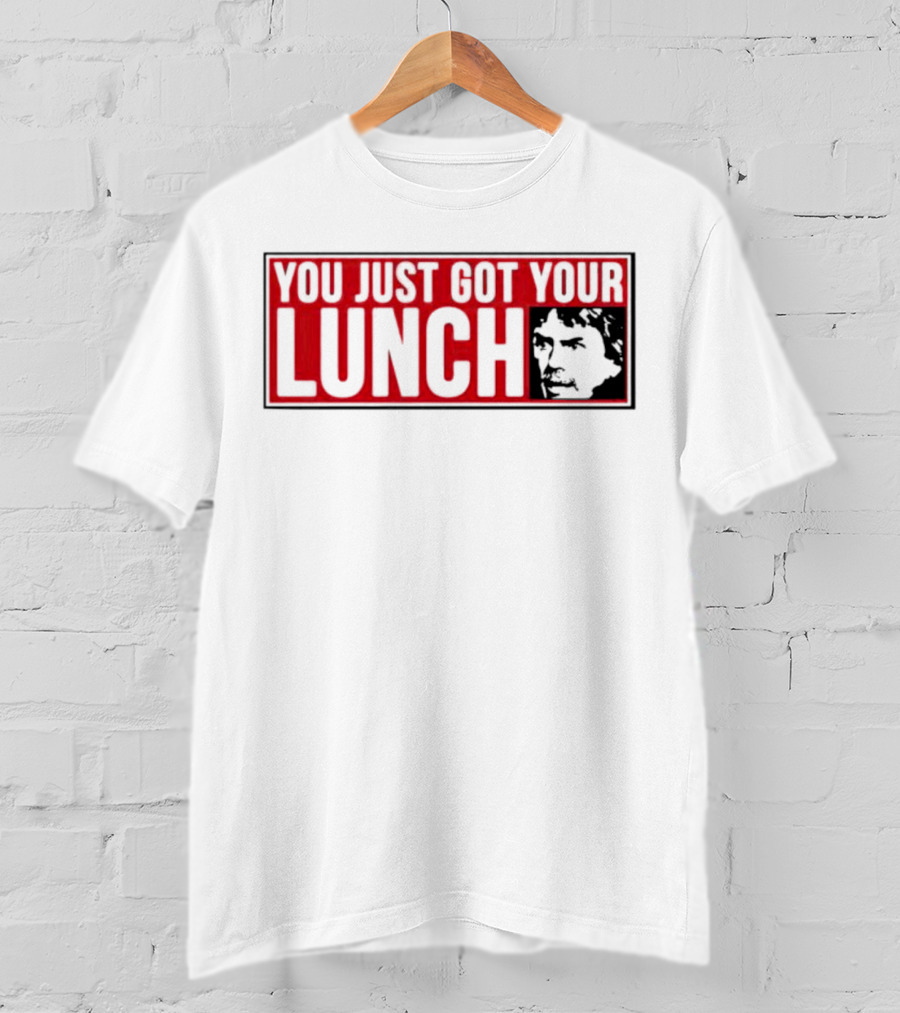 You Just Got Your Lunch Chuck Norris Meme T-Shirt