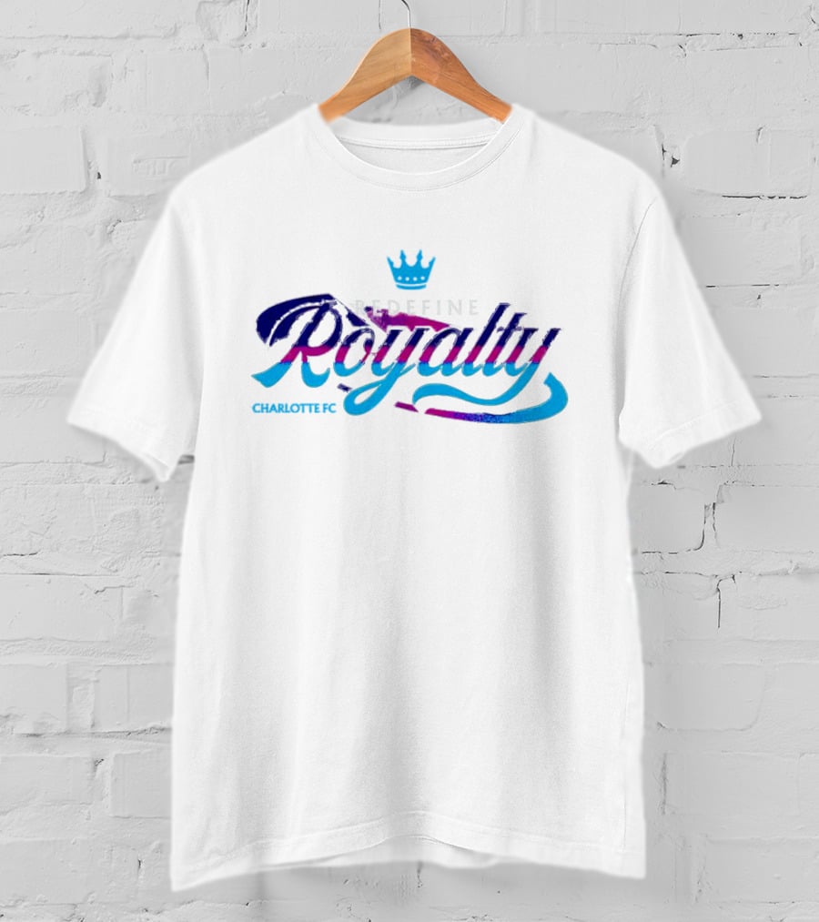 Charlotte FC Redefine Royalty Crown T-Shirt