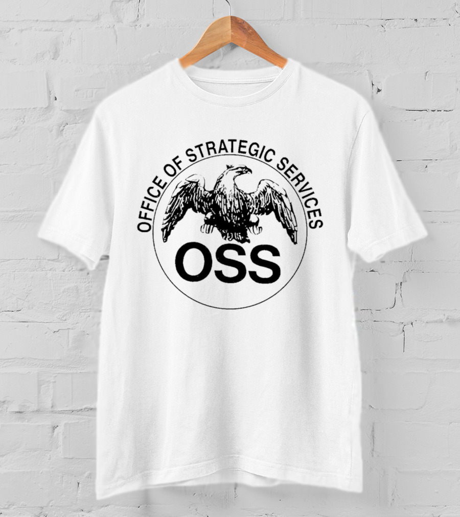OSS Office Of Strategic Services Eagle Emblem T-Shirt