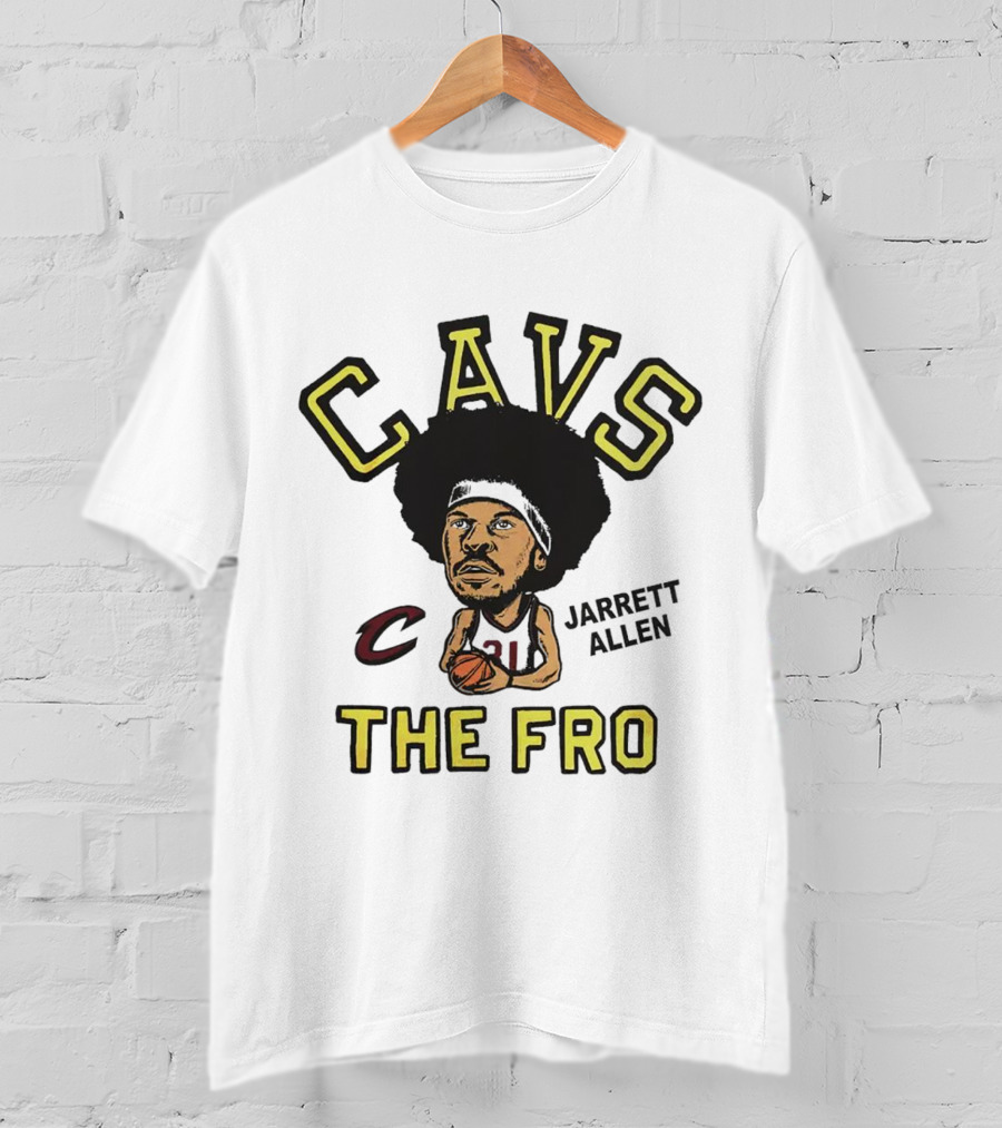 Cavs Jarrett Allen C The Fro T-Shirt