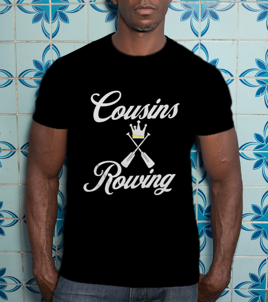Cousins Rowing Crowned Oars T-Shirt