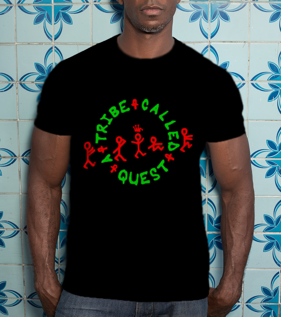 A Tribe Called Quest Old School Hip Hop Stick Figures T-Shirt