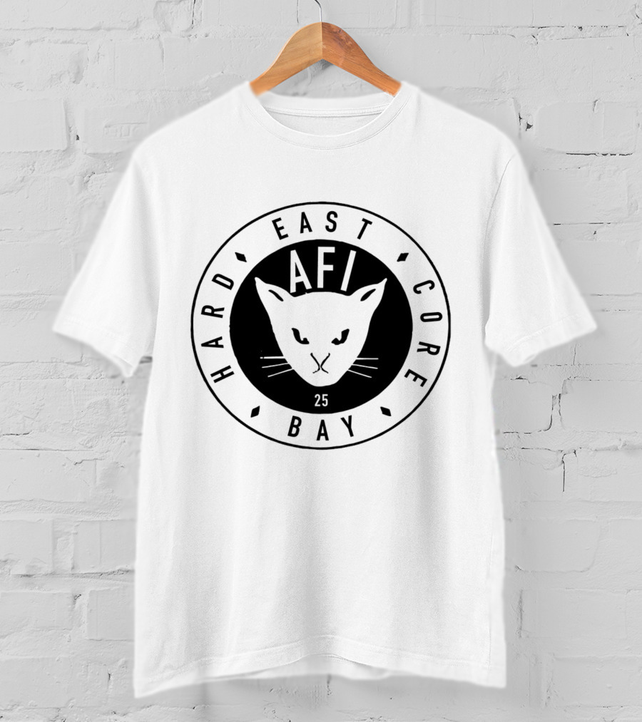 AFI East Bay Hard Core Cat 25 T-Shirt