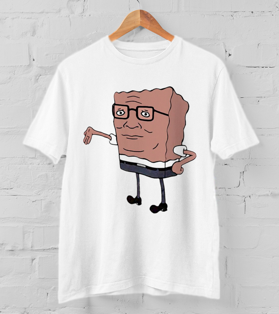 Damnit Spongebobby Meme Mashup With Glasses T-Shirt