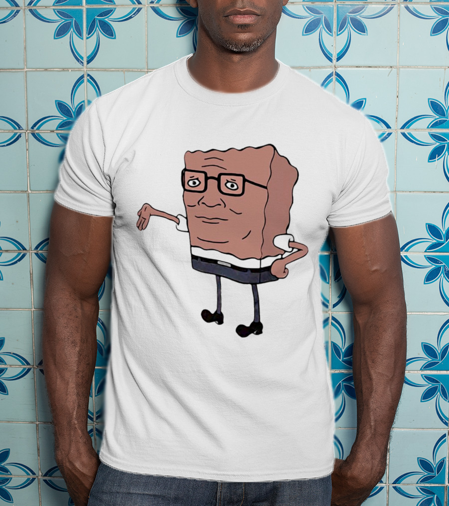 Damnit Spongebobby Meme Mashup With Glasses T-Shirt
