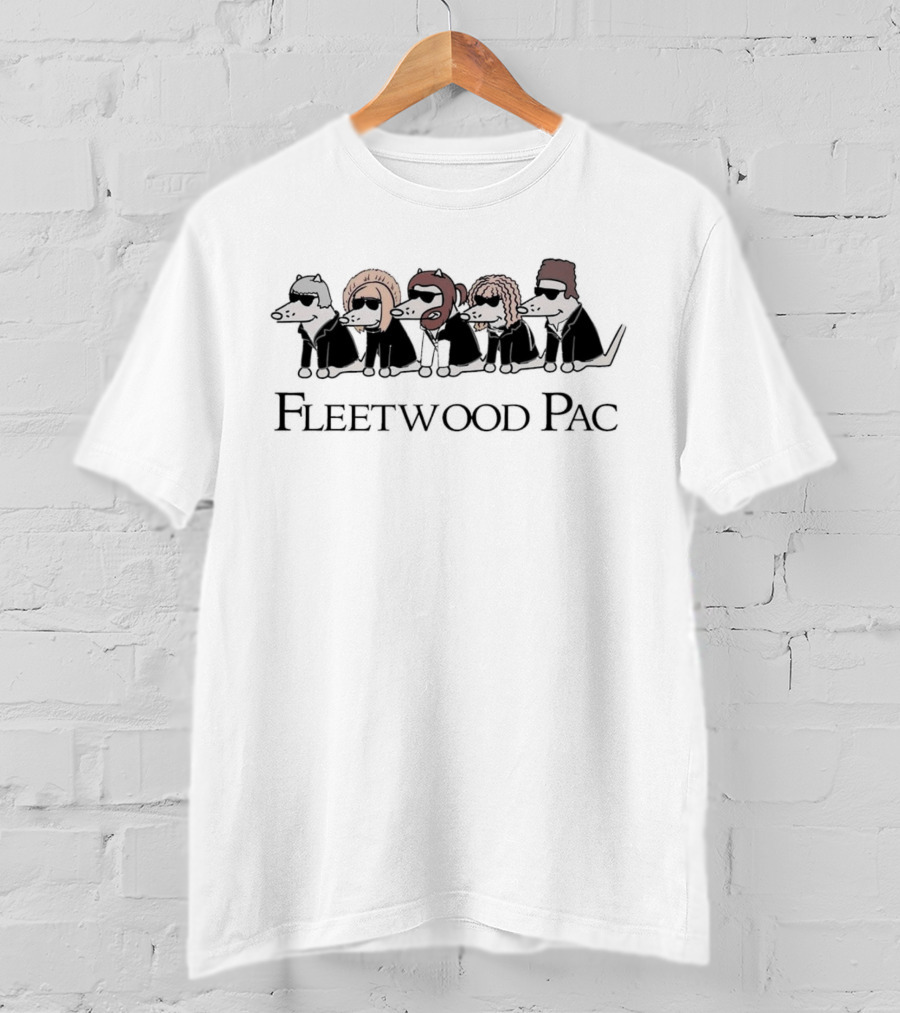 Fleetwood Pac Rats Wearing Sunglasses And Hats T-Shirt