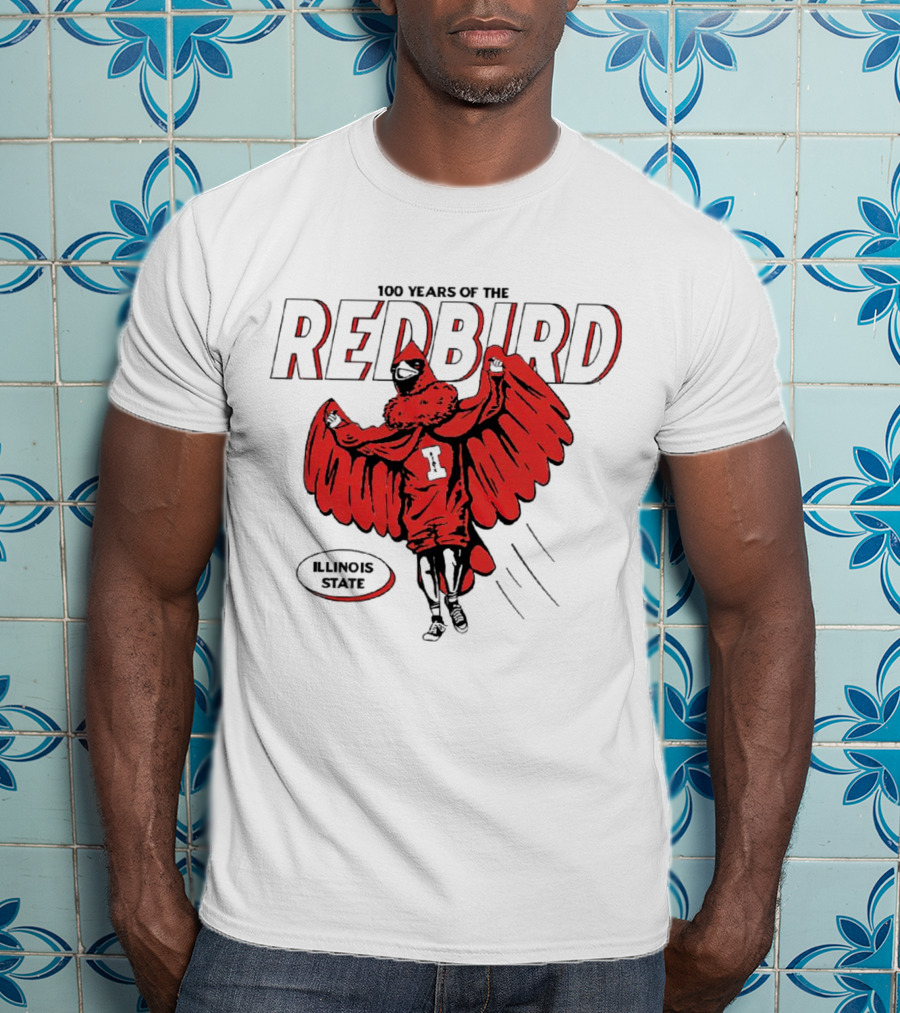 Illinois State Redbird 100 Years Of The Redbird T-Shirt
