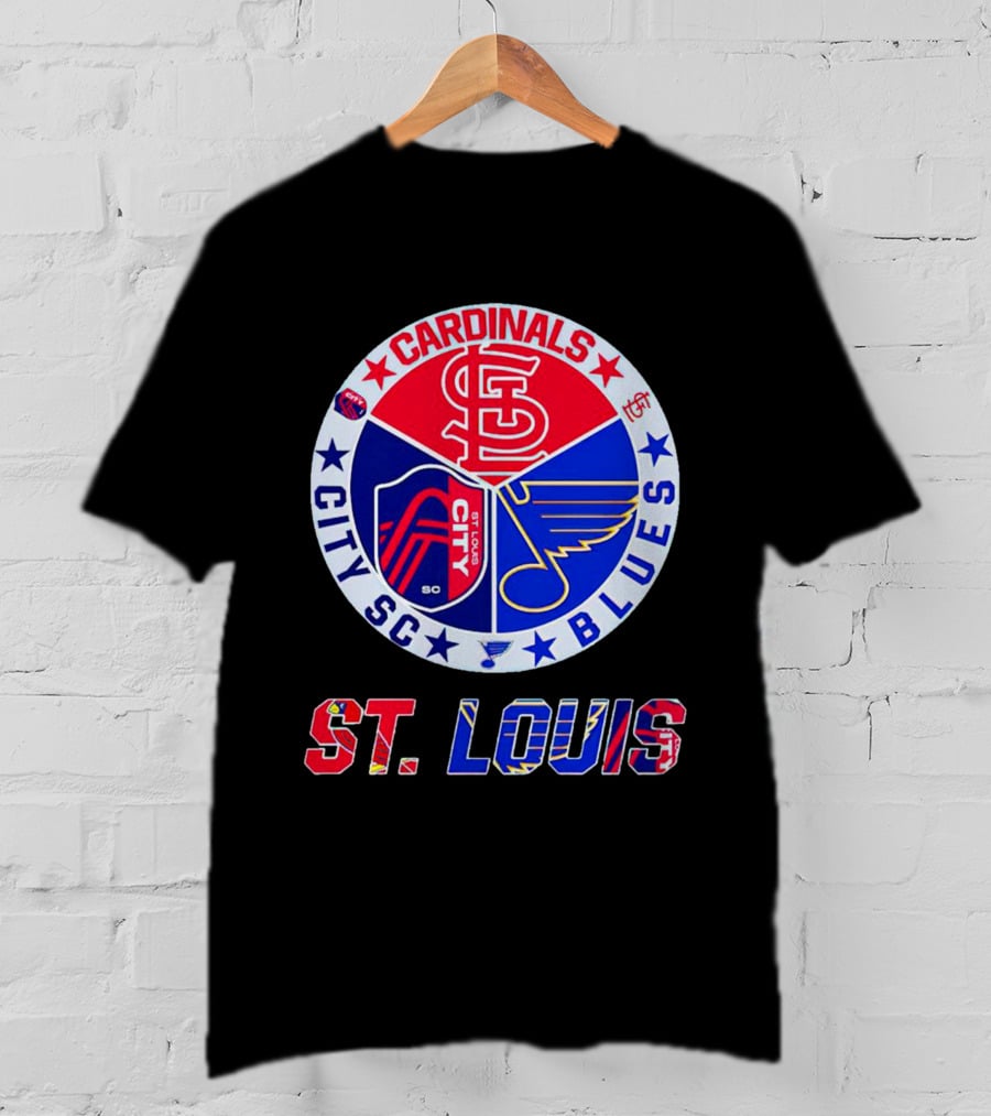 ST Louis Cardinals City SC Blues T-Shirt