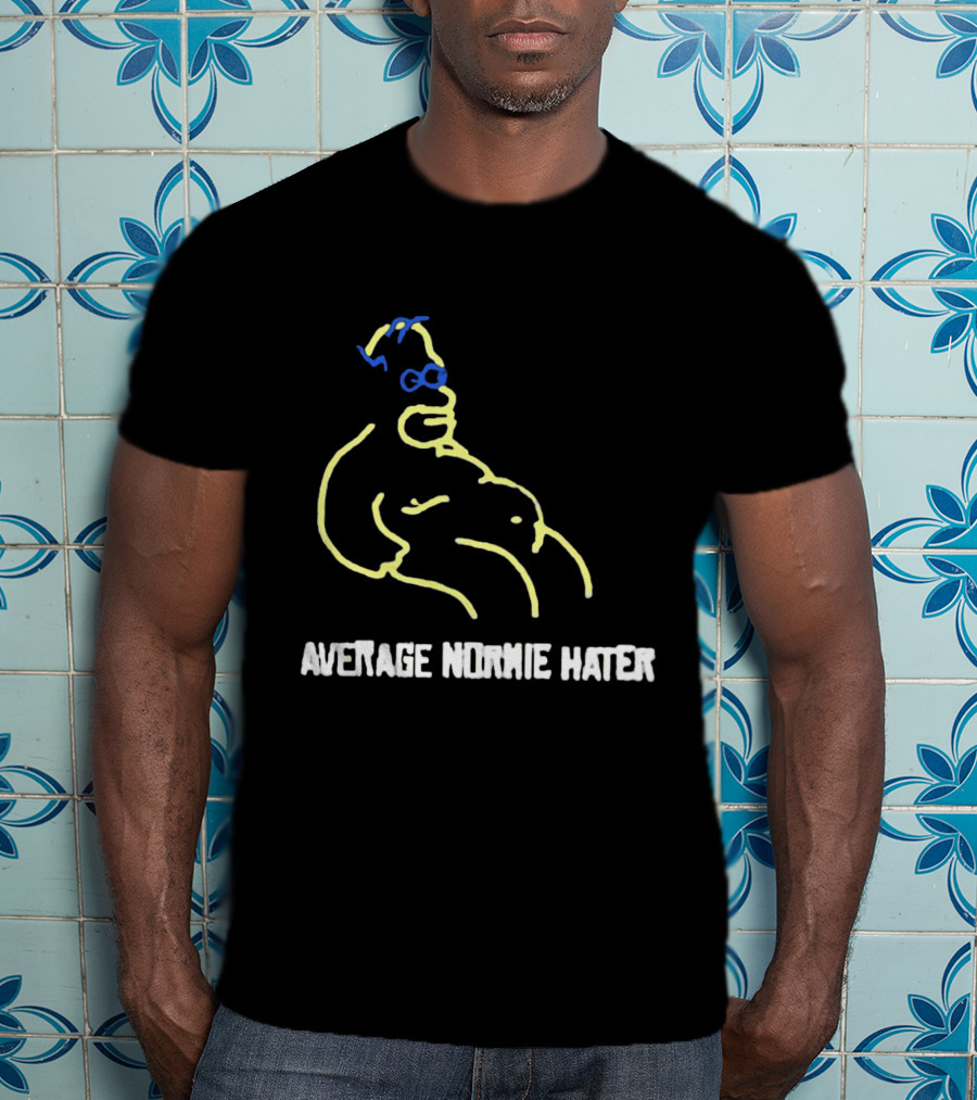 Average Normie Hater Simpsons Meme Homage T-Shirt