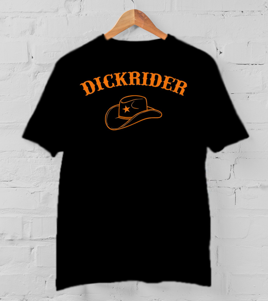 DICKRIDER Cowboy Hat Star Badge T-Shirt