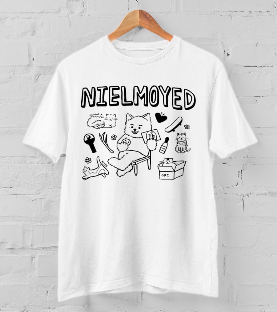 Nielmoyed Zanga Kaye Ori Playful Pet Doodles T-Shirt