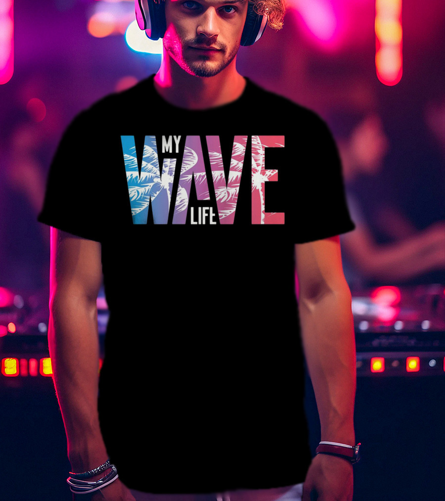 My Wave Life Palm T-Shirt