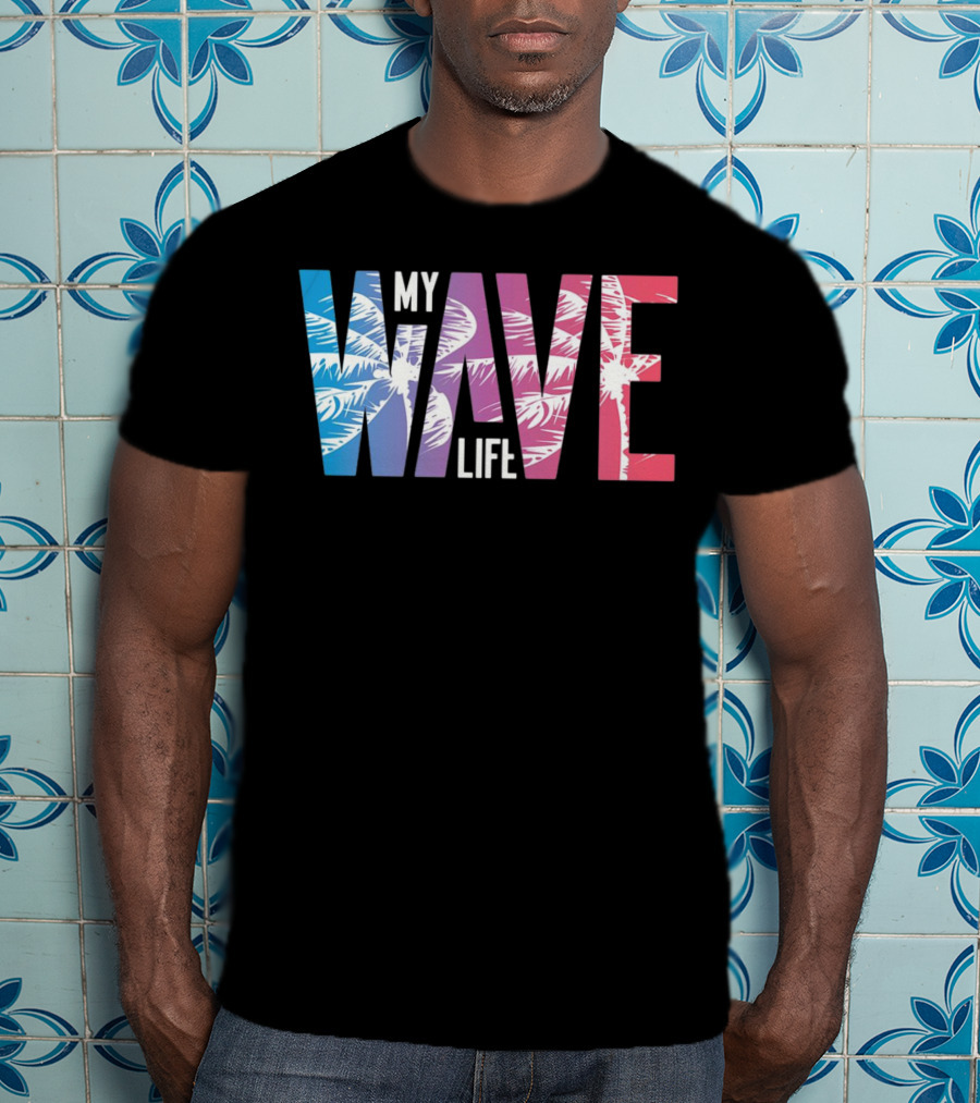 My Wave Life Palm T-Shirt