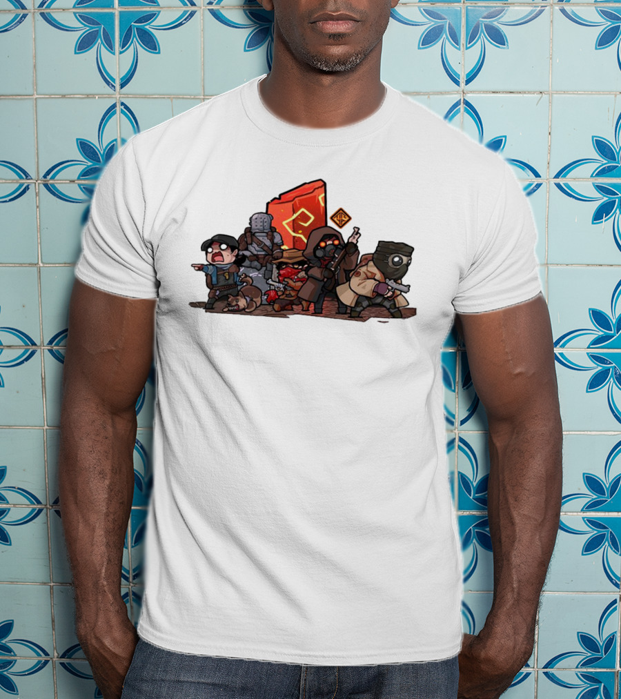 I Don’t Know Hi SCP Foundation Characters Adventure T-Shirt