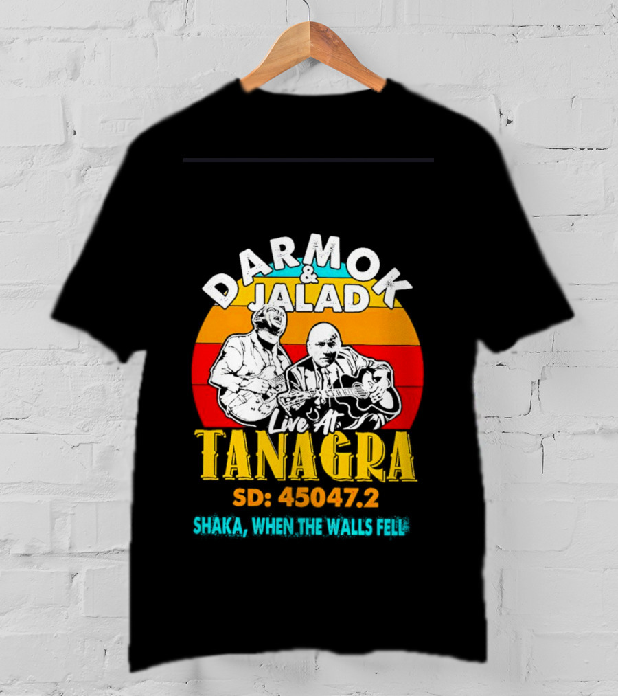 Darmok And Jalad Live At Tanagra SD: 45047.2 Shaka When The Walls Fell T-Shirt