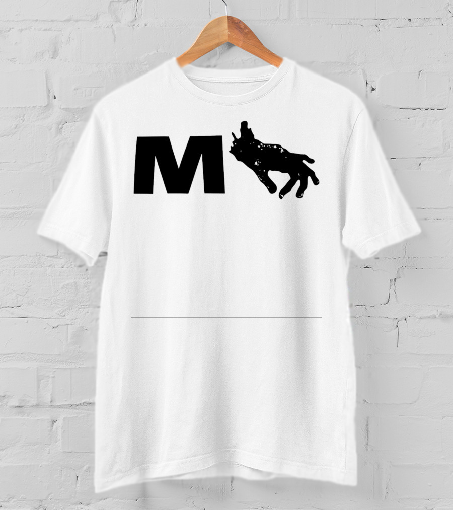 Monkeypaw Productions M With Hand Silhouette Jordan Peele T-Shirt