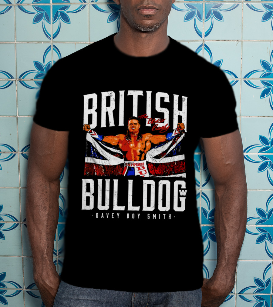 British Bulldog The British Beauty Davey Boy Smith WWE T-Shirt