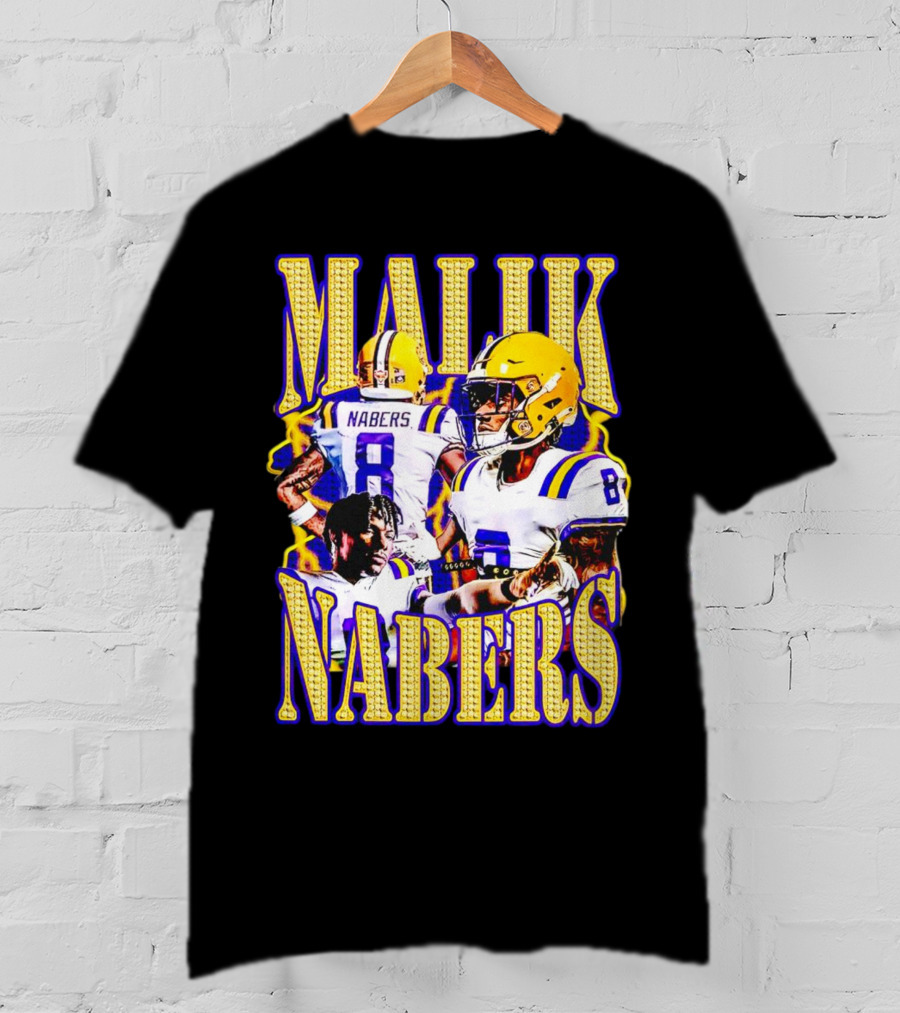 Malik Nabers LSU Tigers Football T-Shirt