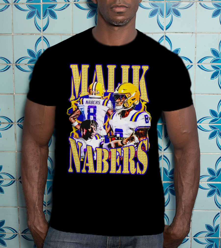 Malik Nabers LSU Tigers Football T-Shirt