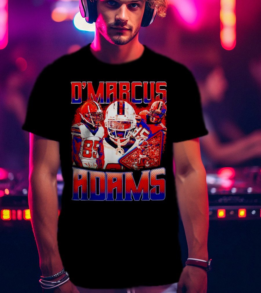 D'Marcus Adams Football Vintage Syracuse Orange 85 Jersey T-Shirt