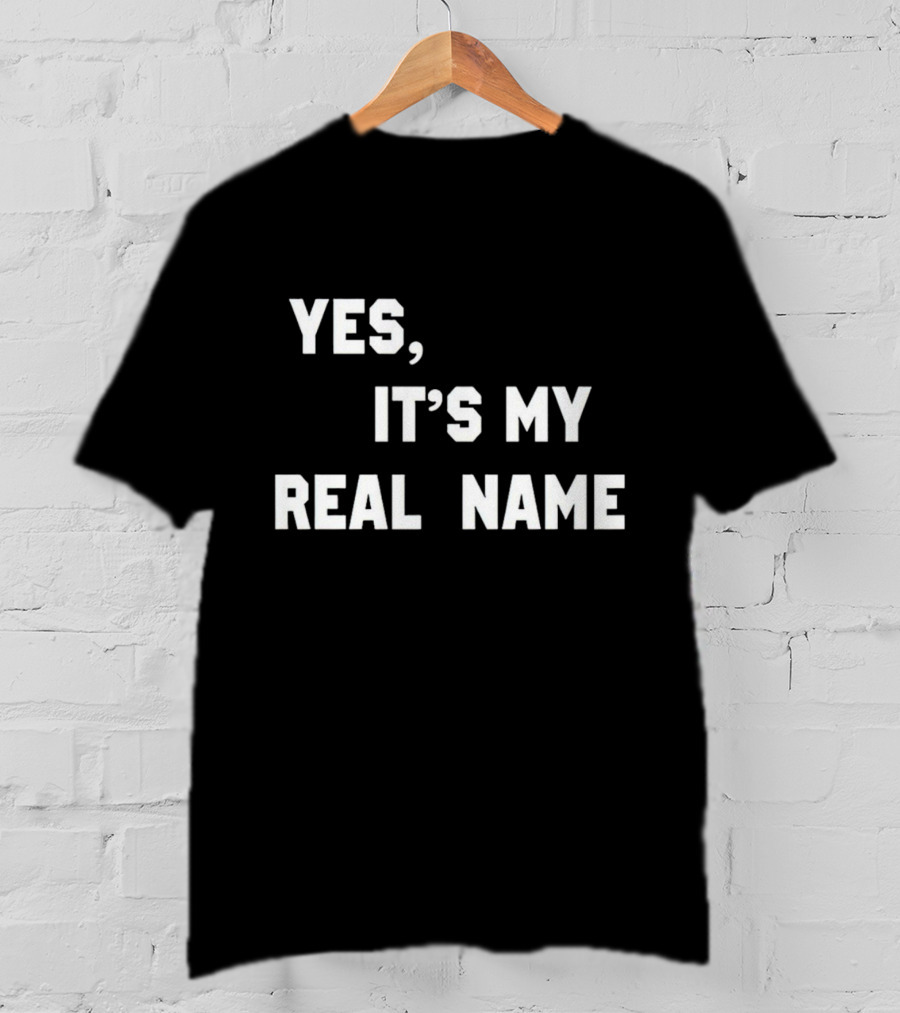 Chevy Chase Yes It's My Real Name T-Shirt