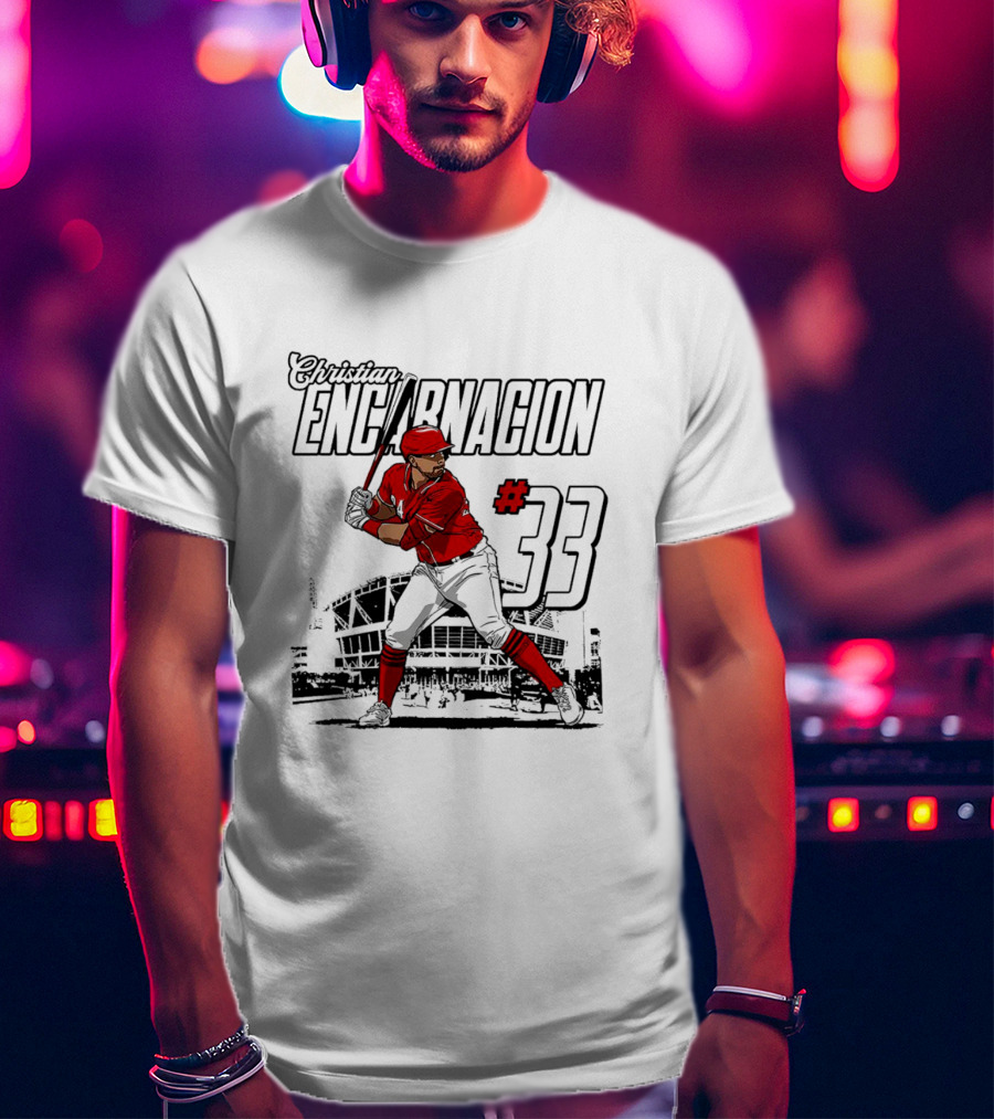 Christian Encarnacion-strand Baseball Player #33 Stadium T-Shirt