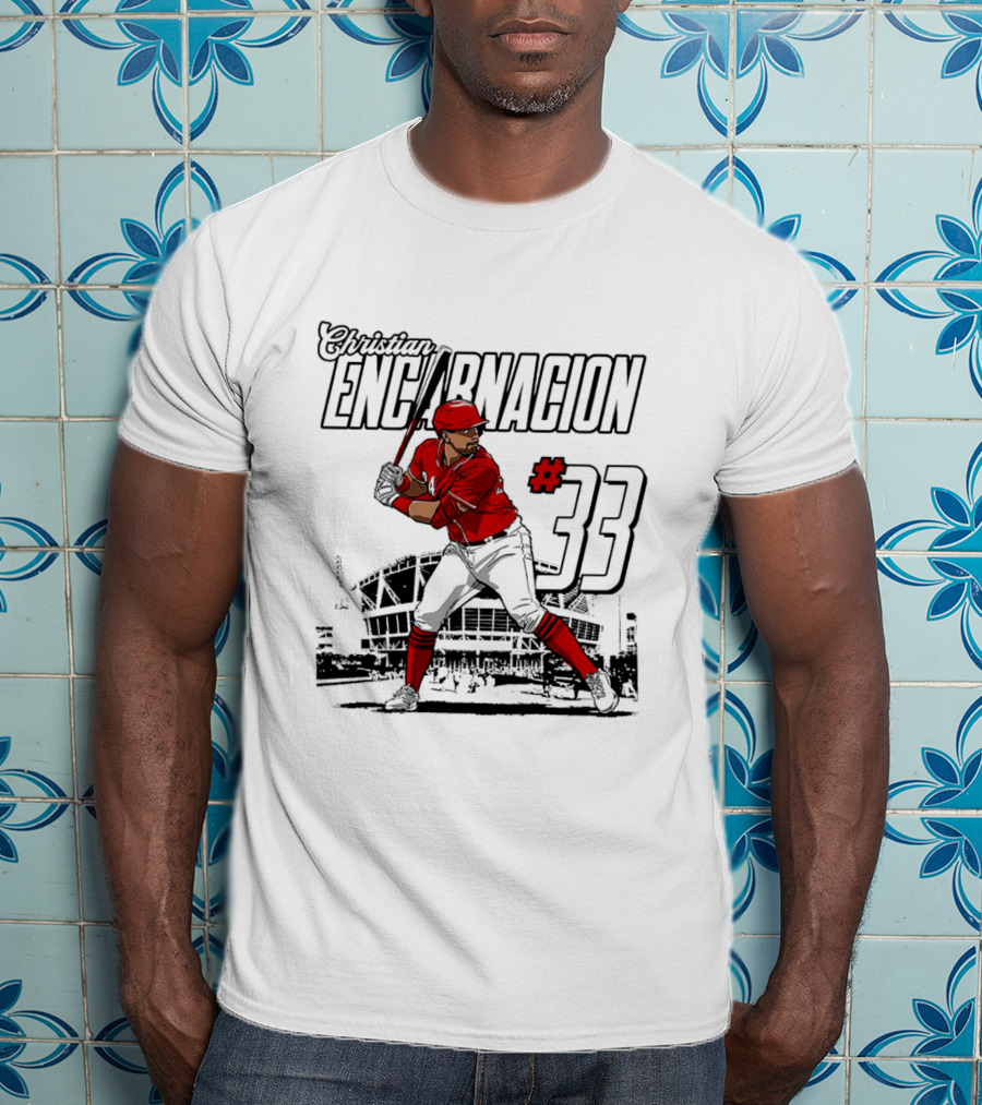 Christian Encarnacion-strand Baseball Player #33 Stadium T-Shirt