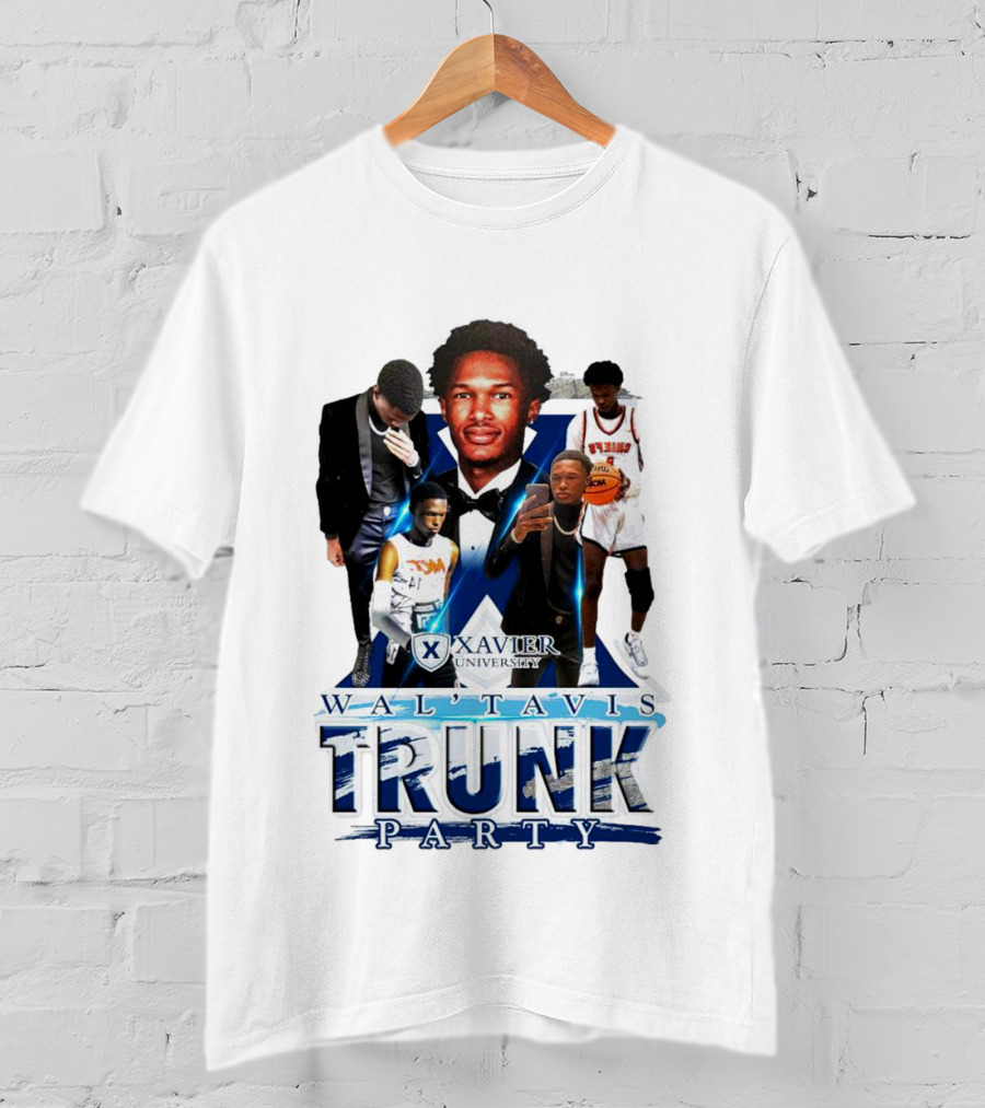 Xavier University Wal’ Tavis Trunk Party Basketball T-Shirt