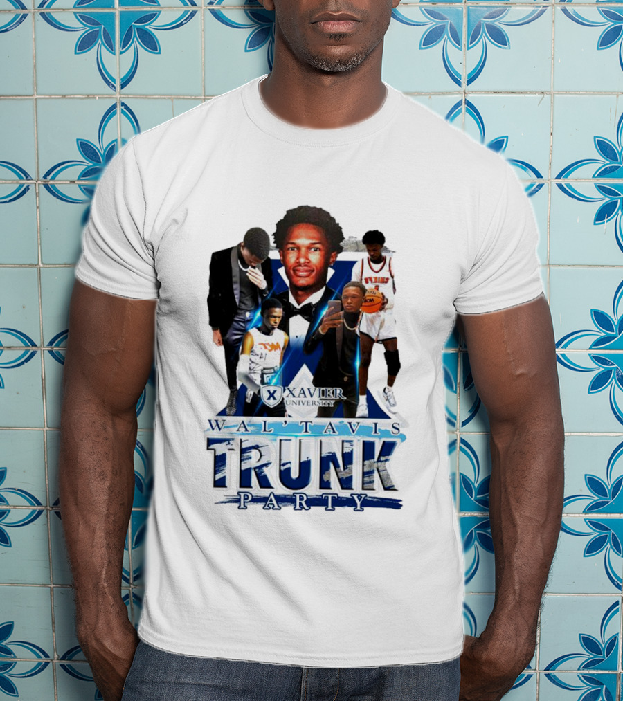 Xavier University Wal’ Tavis Trunk Party Basketball T-Shirt