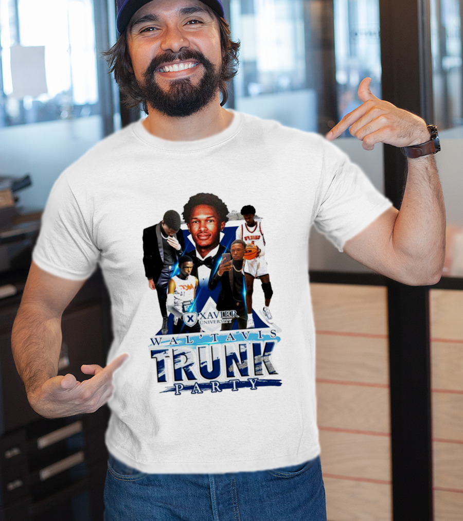 Xavier University Wal’ Tavis Trunk Party Basketball T-Shirt