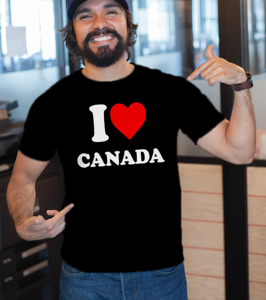 I Love Canada Elon Musk T-Shirt