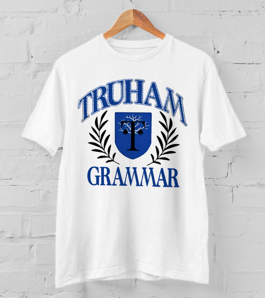 Truham Grammar Crest Anthony Smith Heartstopper T-Shirt