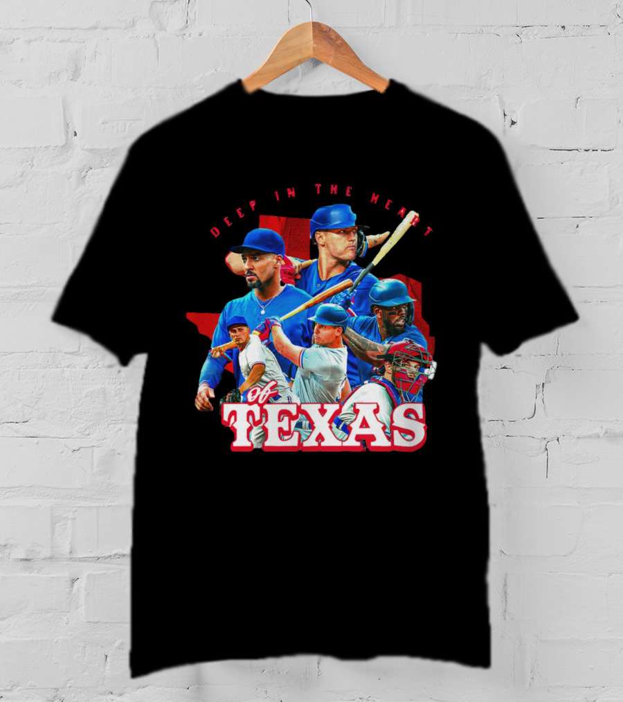Deep In The Heart Of Texas Baseball T-Shirt