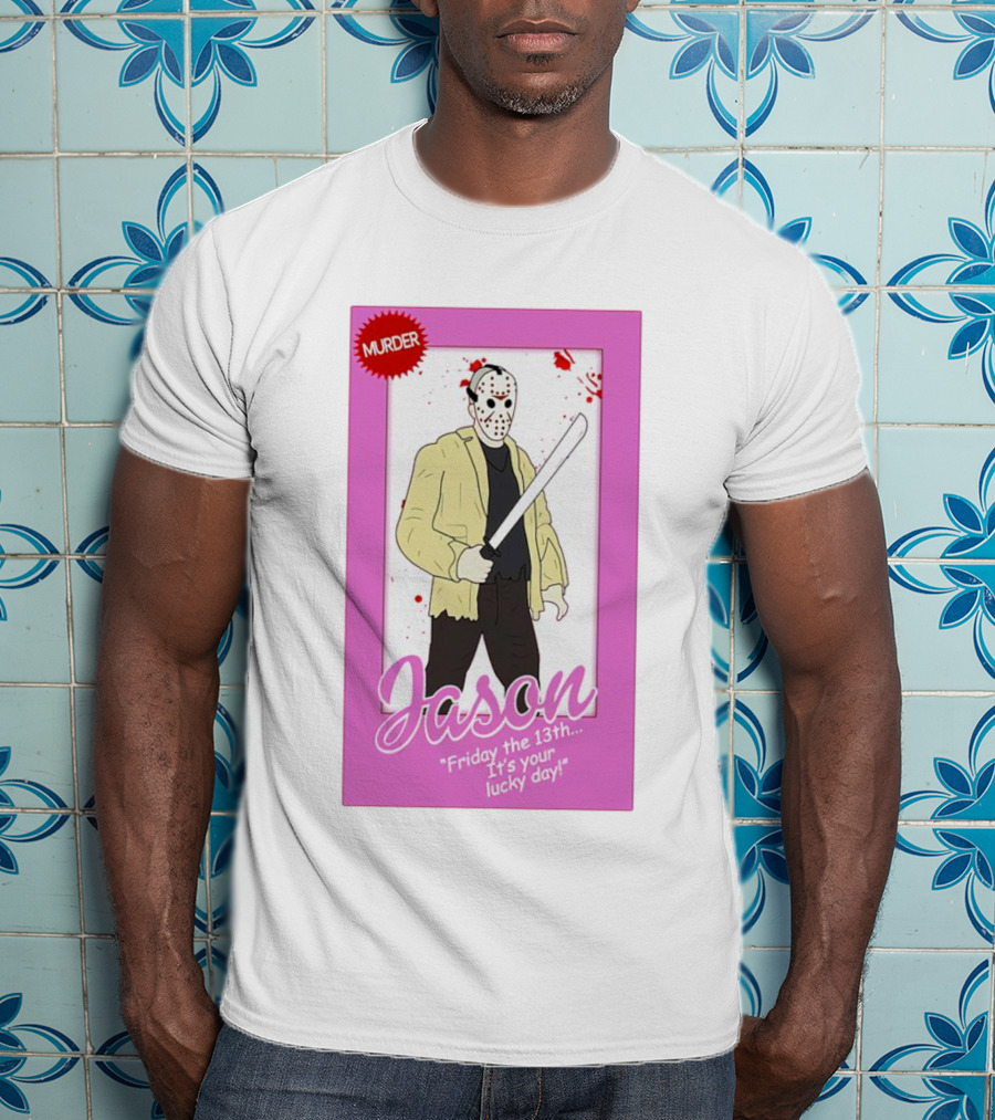 Jason Voorhees Friday The 13th It's Your Lucky Day Murder T-Shirt