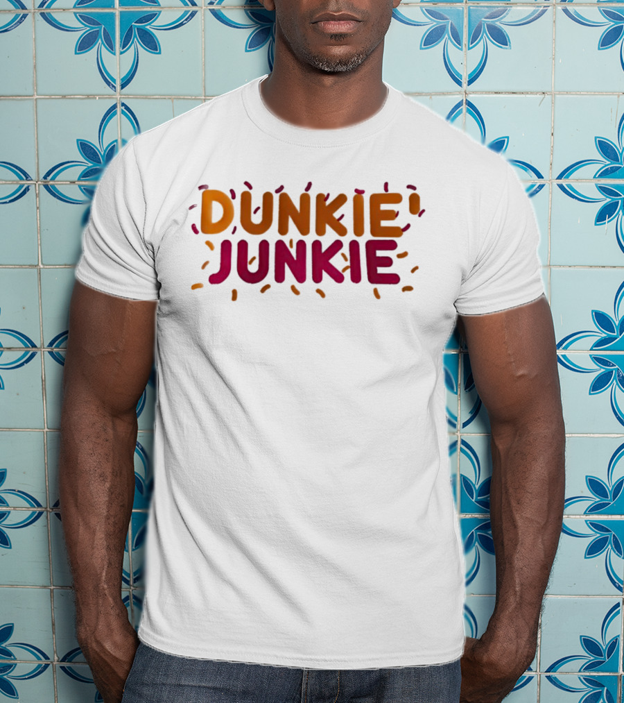 Dunkie’ Junkie Donut Sprinkle T-Shirt